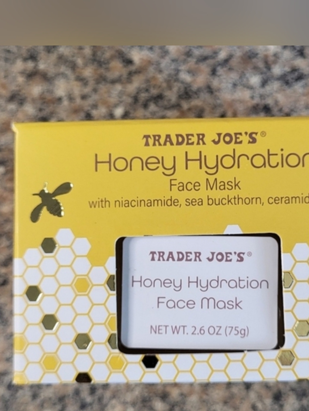 Trader Joe's Honey Hydration Face Mask